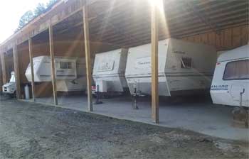 RV storage in Blairsville, Georgia